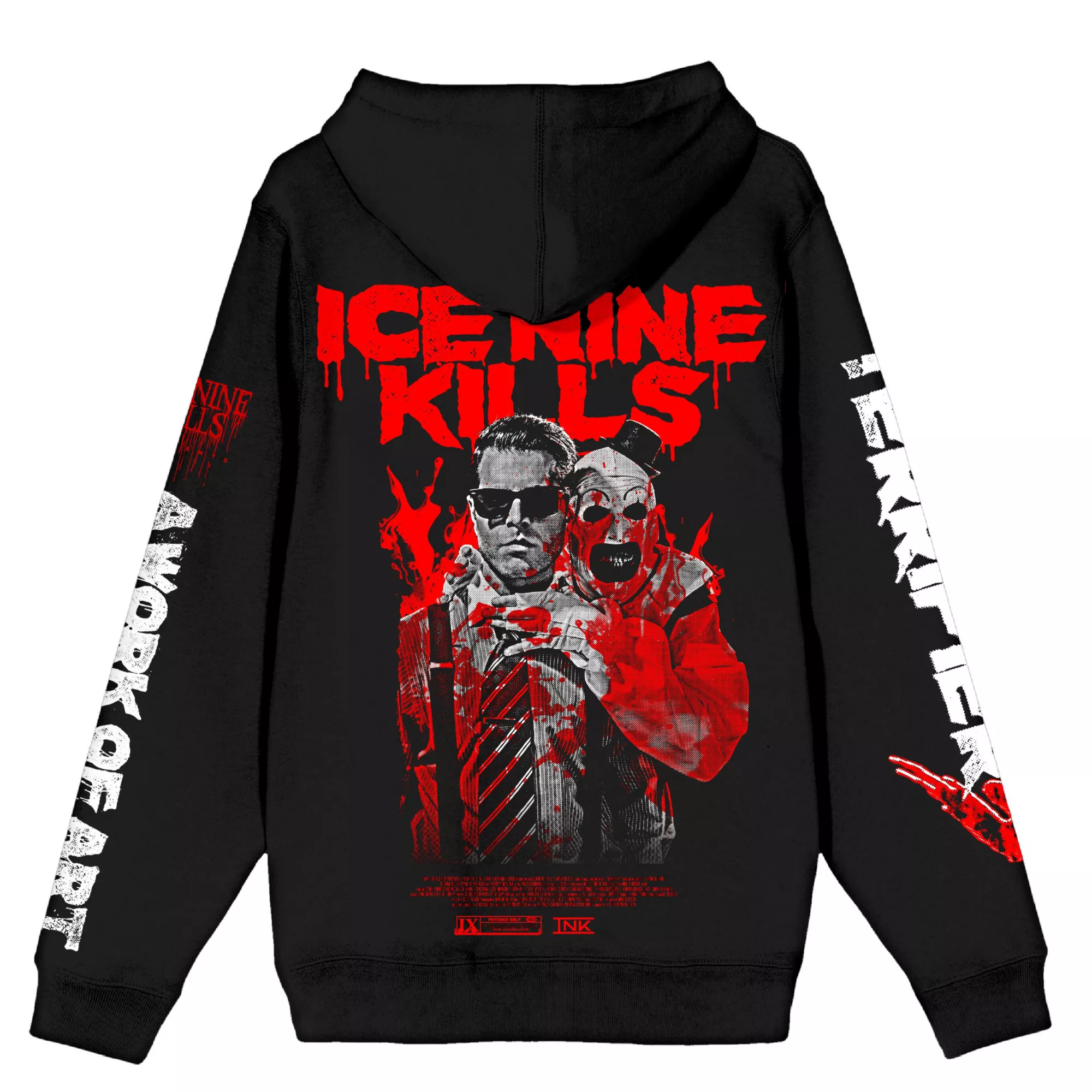 Ice Nine Kills x Terrifier Hoodie at Spencer's
