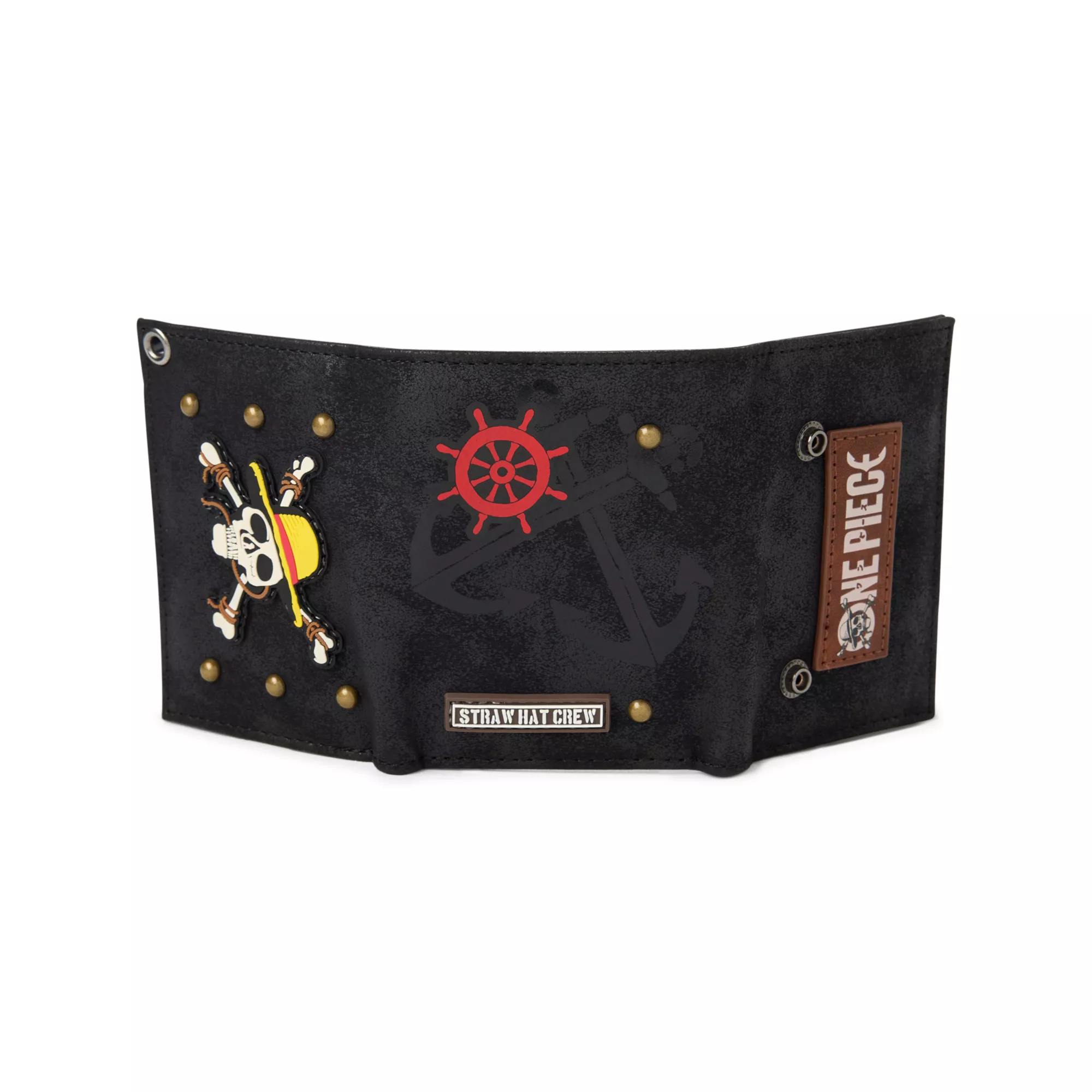 One Piece Straw Hat Crew Chain Wallet at Spencer's