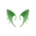Green Celestial Pierced Elf Ear Cuffs at Spencer's