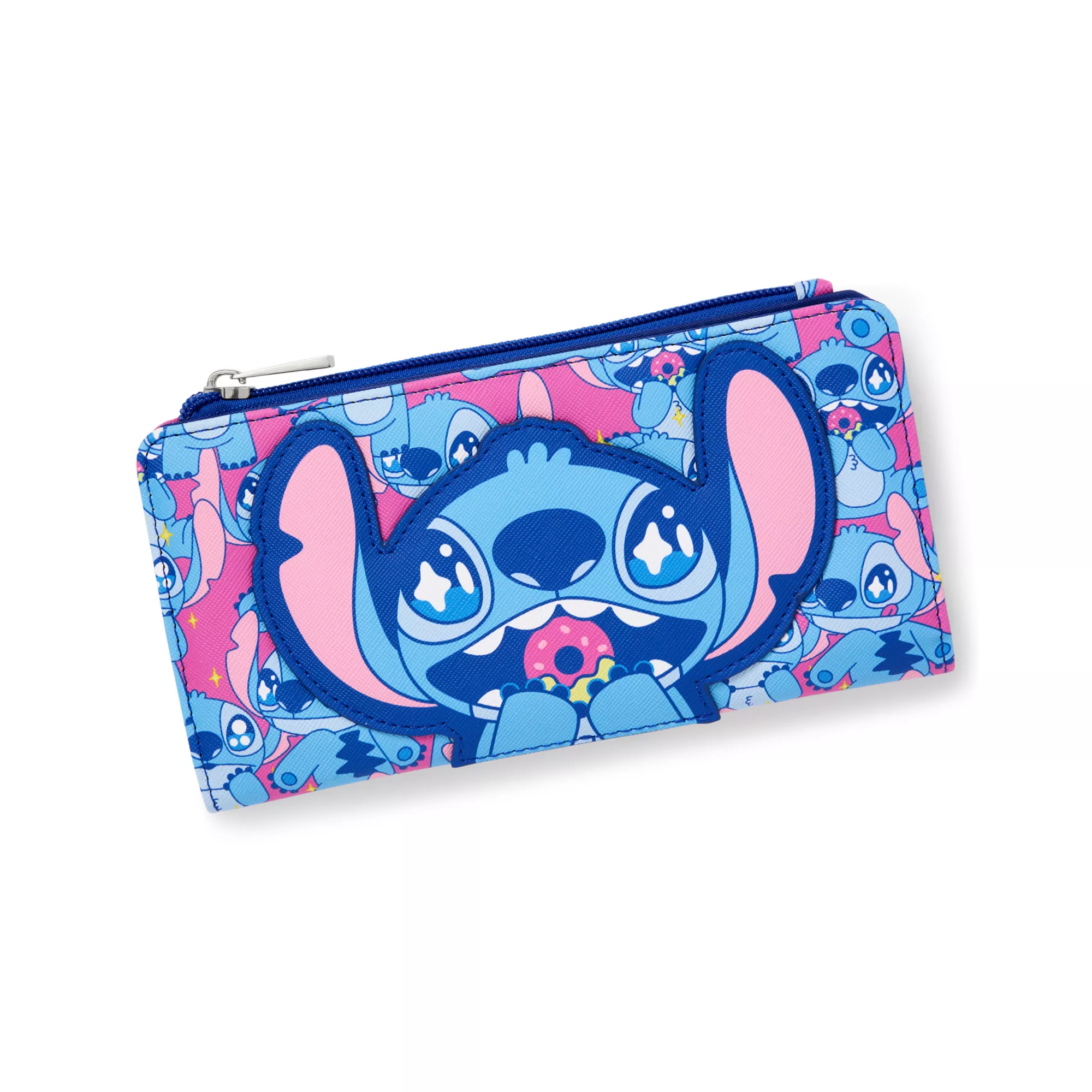 Stitch Kawaii Donut Zip Wallet - Lilo & Stitch at Spencer's