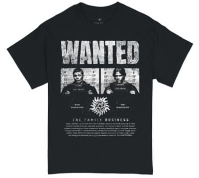 Supernatural Wanted Poster T Shirt