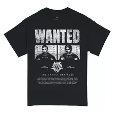 Supernatural Wanted Poster T Shirt at Spencer's