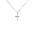 Silver-Tone Chain Link Cross Necklace at Spencer's