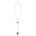 Gothic Ram Head Rosary Necklace at Spencer's