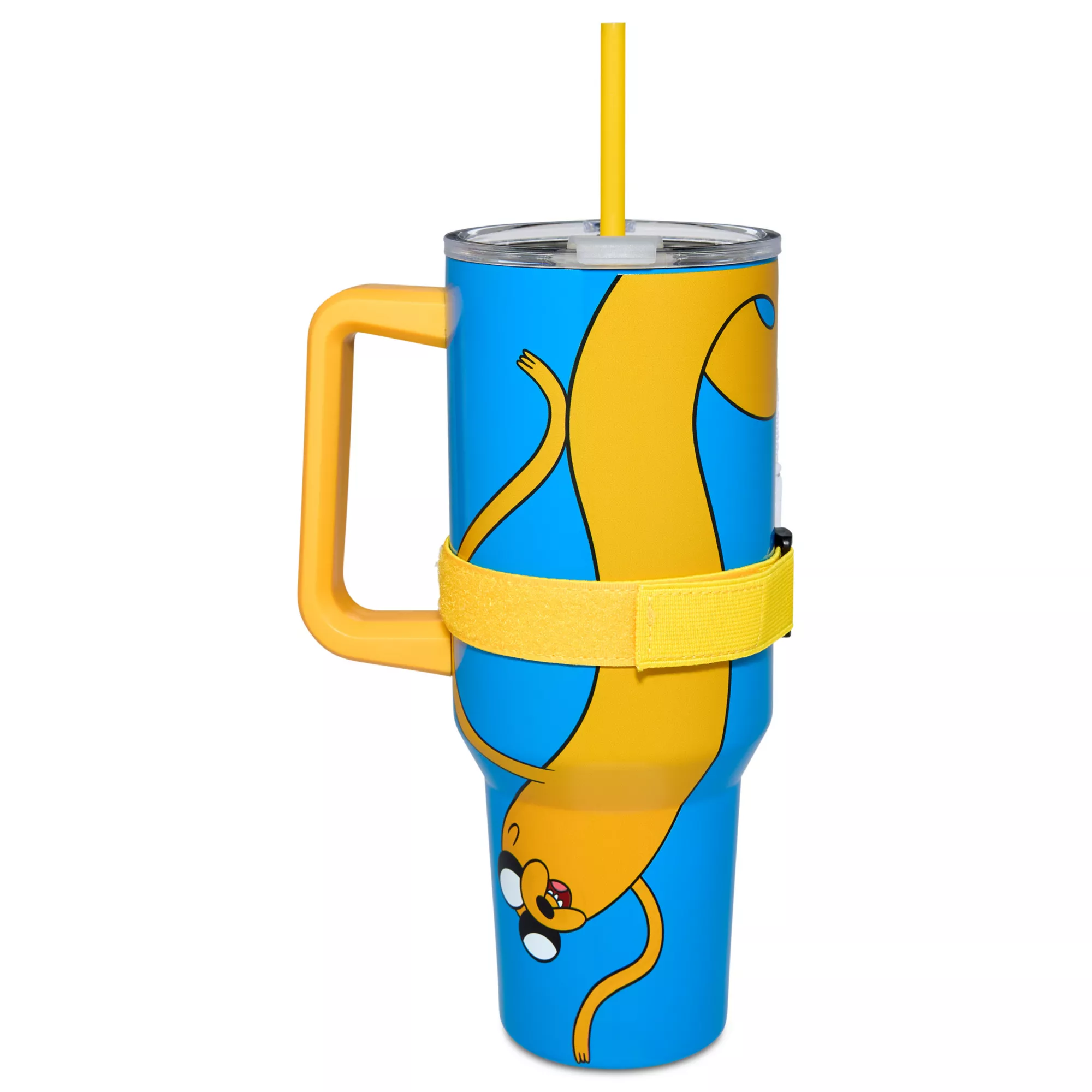 Finn and Jake Travel Tumbler with Pouch 40 oz. - Adventure Time at Spencer's