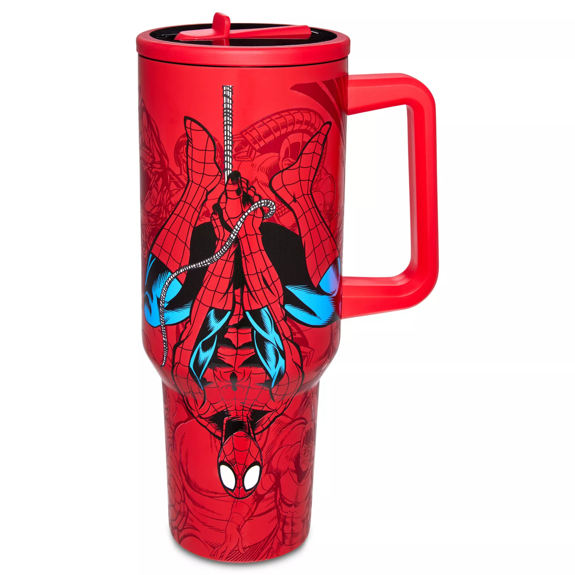 Spider-Man Flip Straw Travel Tumbler - 40 oz. at Spencer's
