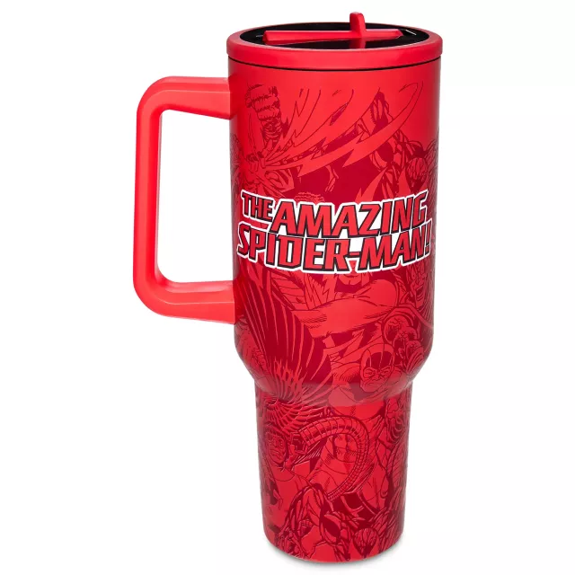 Spider-Man Flip Straw Travel Tumbler - 40 oz. at Spencer's