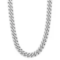 Silver-Tone Large Curb Chain Necklace at Spencer's