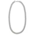 Silver-Tone Large Curb Chain Necklace at Spencer's