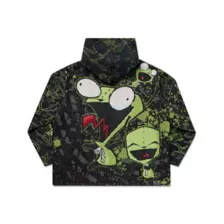Invader Zim GIR Jacquard Hoodie at Spencer's