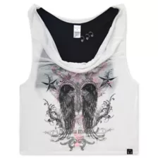 Kayla Malecc Winged Cross Layered Tank Top at Spencer's