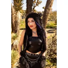 Kayla Malecc Faux Leather Hardware Crop Top at Spencer's