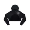 Kayla Malecc Winged Cross Shrug Hoodie at Spencer's