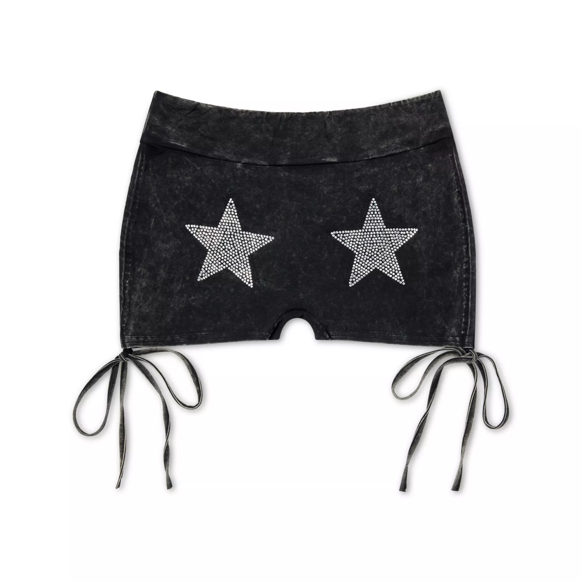 Kayla Malecc Rhinestone Star Booty Shorts