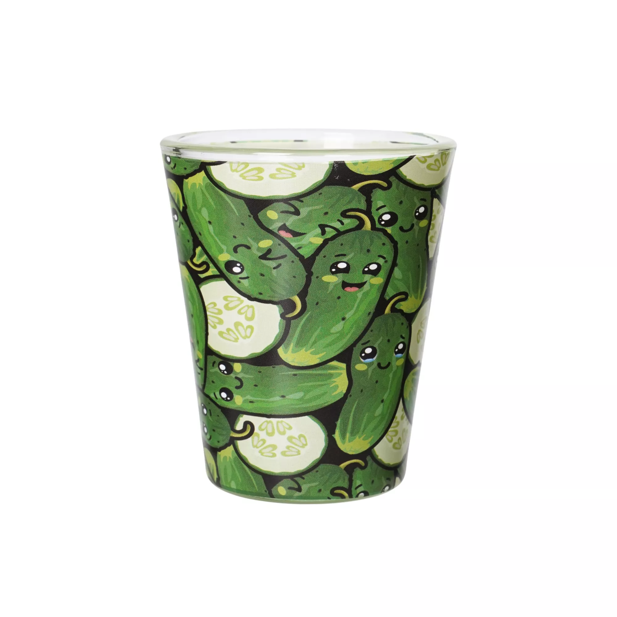 Kawaii Pickles Shot Glass - 2 oz. at Spencer's