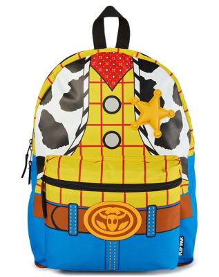 Flip Pak Toy Story Buzz Lightyear & Woody Reversible Backpack