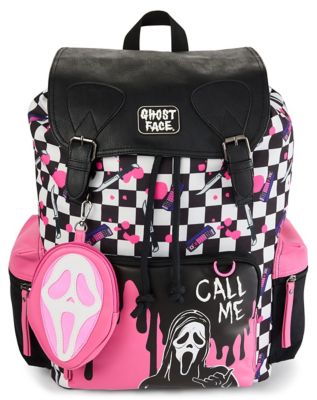 Ghost Face Call Me Rucksack Backpack