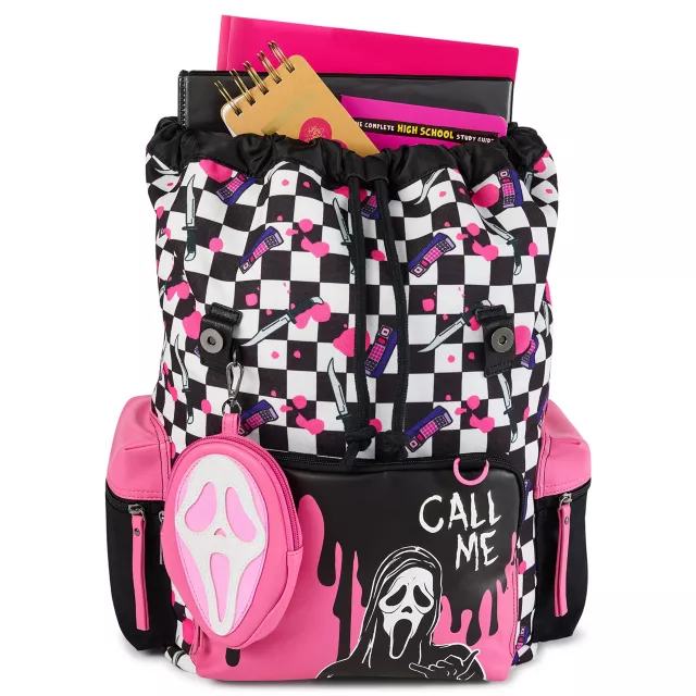 Ghost Face Call Me Rucksack Backpack at Spencer's
