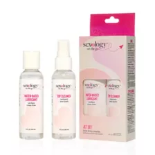 Sexology on the go Jet Set Lube and Toy Cleaner Set - 2 oz. at Spencer's