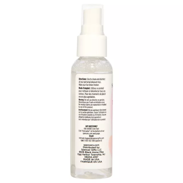 Sexology on the go Jet Set Lube and Toy Cleaner Set - 2 oz. at Spencer's