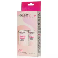 Sexology on the go Jet Set Lube and Toy Cleaner Set - 2 oz. at Spencer's