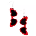 Red Heart Sunglasses Dangle Earrings at Spencer's
