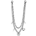 2 Row Multi-Charm Wallet Chain at Spencer's