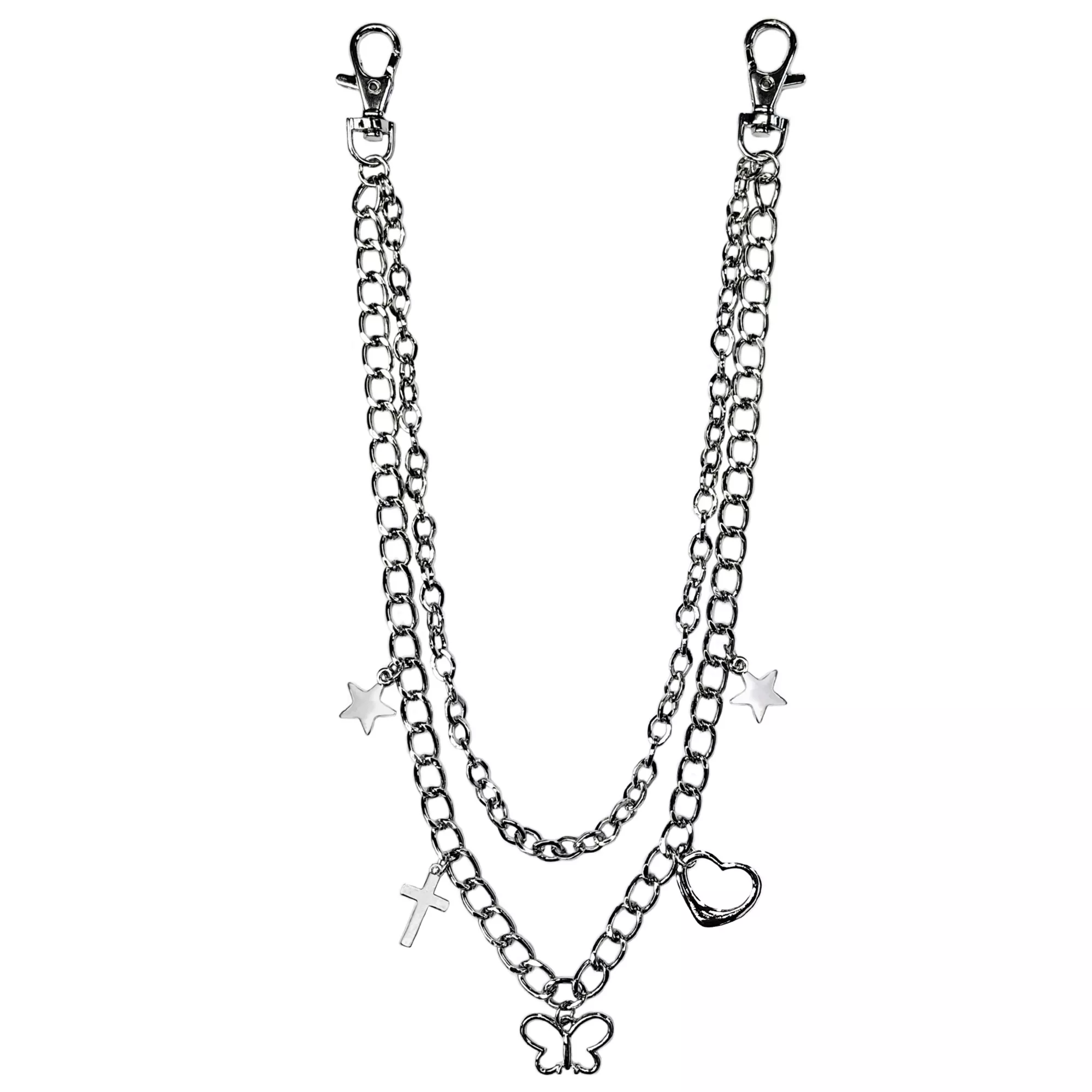 2 Row Multi-Charm Wallet Chain