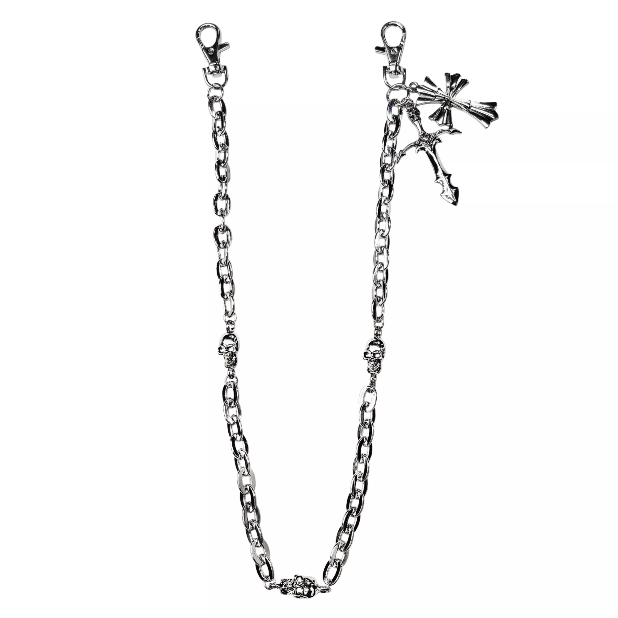 Sword and Skull Wallet Chain