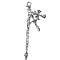Sword and Skull Wallet Chain at Spencer's