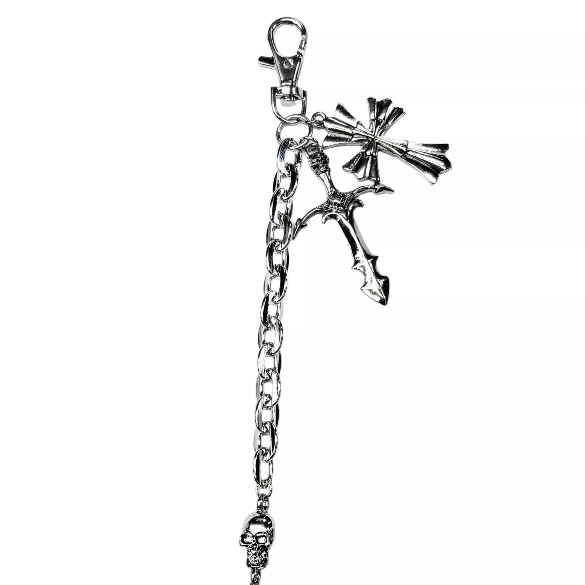 Sword and Skull Wallet Chain