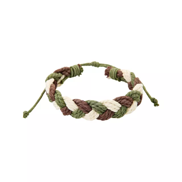 Multi-Pack Earthy Beaded and Braided Leather Cord Bracelets - 4 Pack at Spencer's