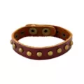 Multi-Pack Earthy Beaded and Braided Leather Cord Bracelets - 4 Pack at Spencer's
