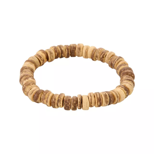Multi-Pack Earthy Beaded and Braided Leather Cord Bracelets - 4 Pack at Spencer's