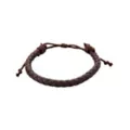 Multi-Pack Earthy Beaded and Braided Leather Cord Bracelets - 4 Pack at Spencer's