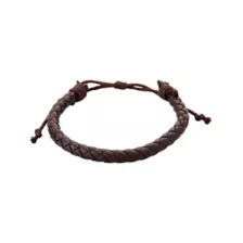 Multi-Pack Earthy Beaded and Braided Leather Cord Bracelets - 4 Pack at Spencer's