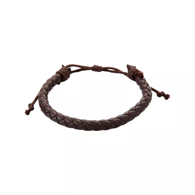 Multi-Pack Earthy Beaded and Braided Leather Cord Bracelets - 4 Pack at Spencer's