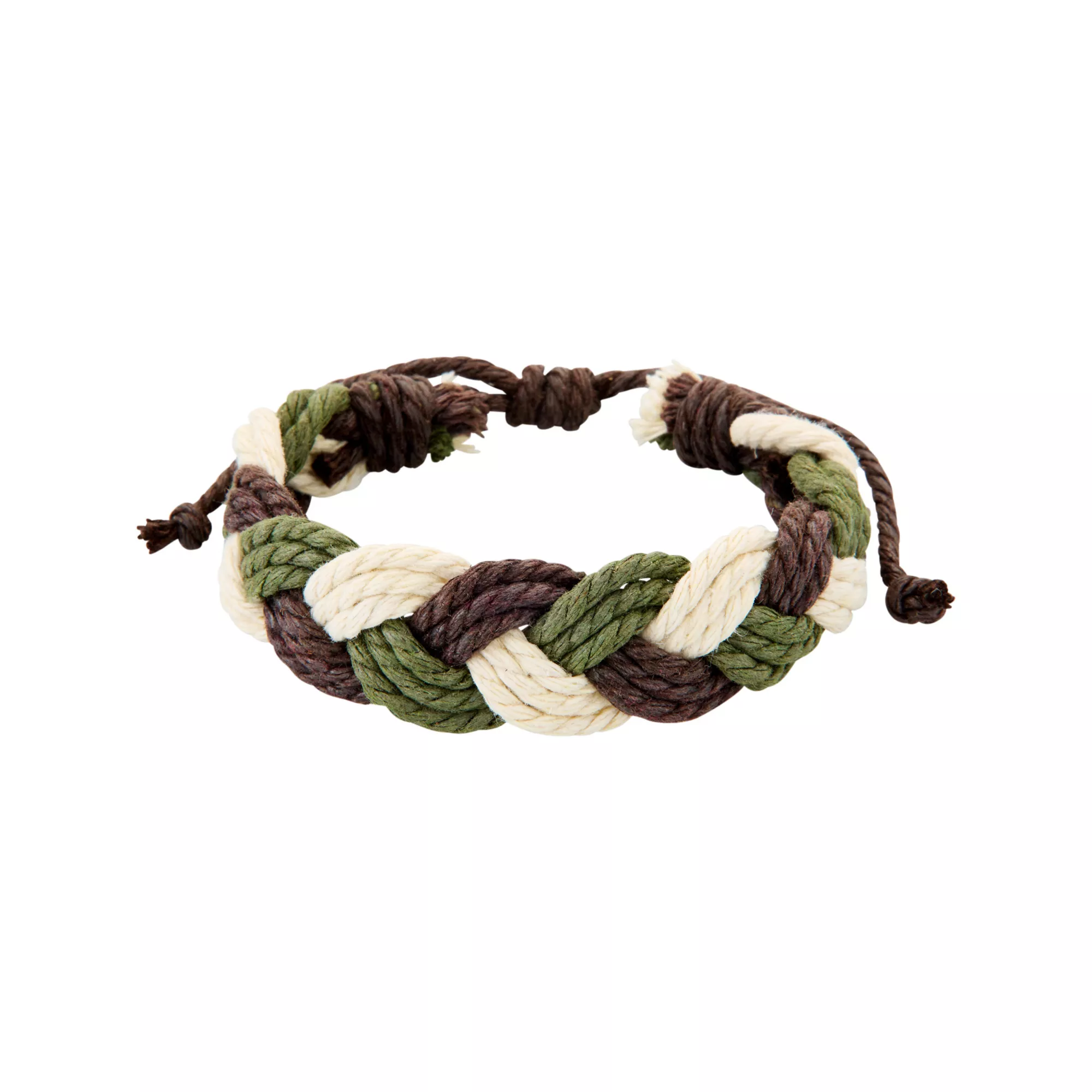 Multi-Pack Multi-Color Beaded and Woven Leather Cord Bracelets - 6 Pack at Spencer's