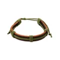 Multi-Pack Multi-Color Beaded and Woven Leather Cord Bracelets - 6 Pack at Spencer's