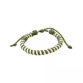 Multi-Pack Multi-Color Beaded and Woven Leather Cord Bracelets - 6 Pack at Spencer's