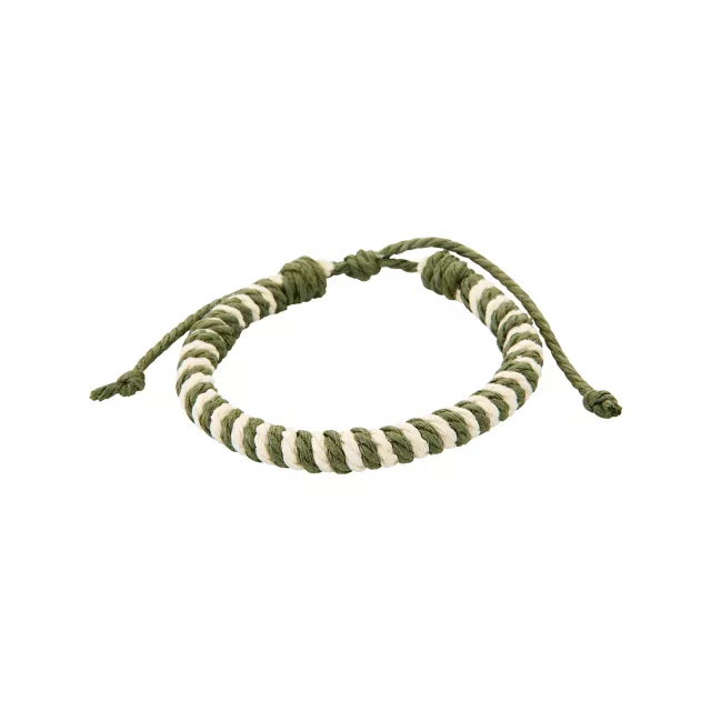 Multi-Pack Multi-Color Beaded and Woven Leather Cord Bracelets - 6 Pack at Spencer's