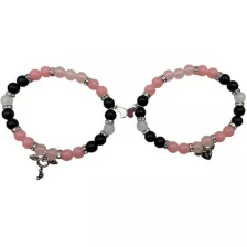 Magnetic Butterfly Charm Long Distance Bracelets - 2 Pack at Spencer's