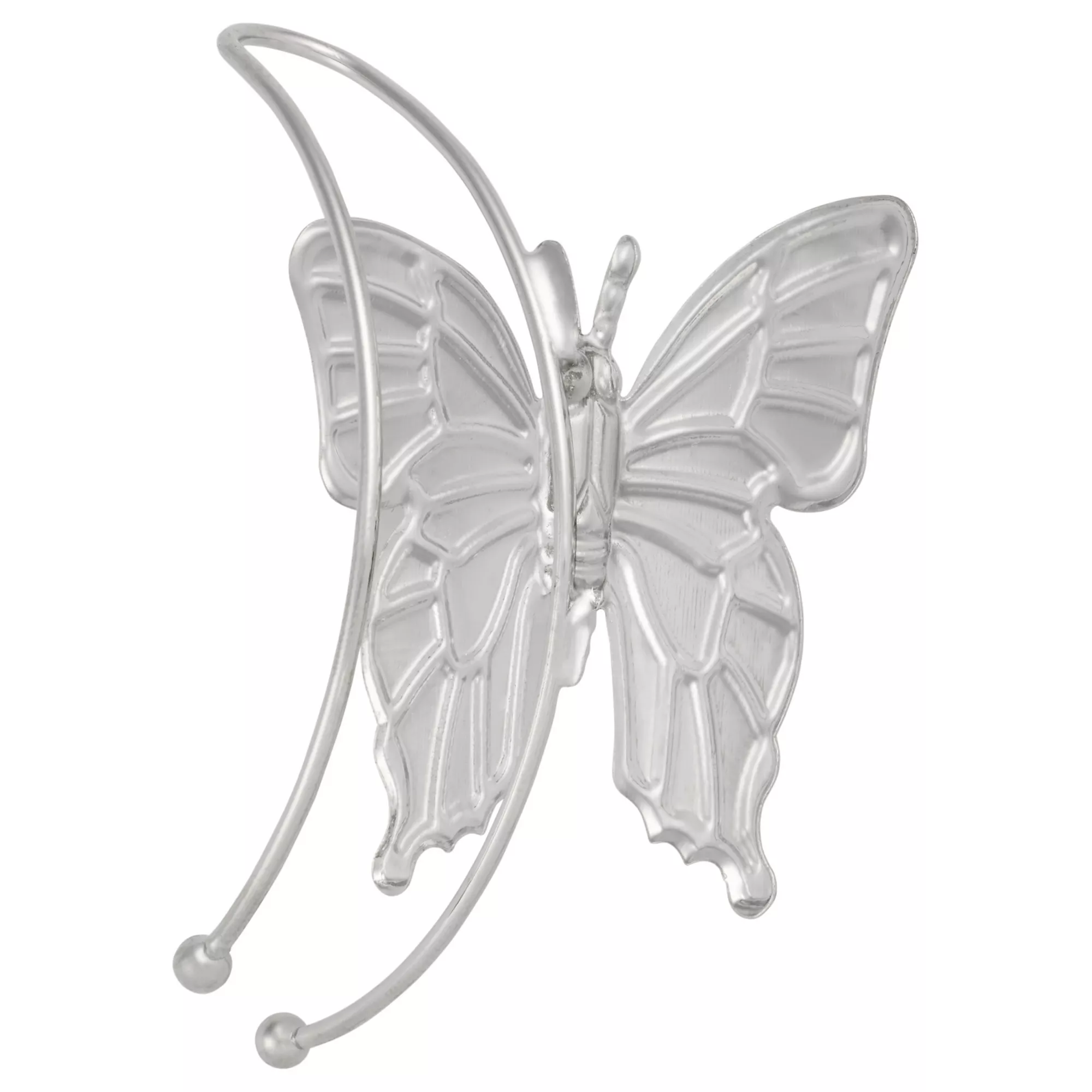 Butterfly Silver-Tone Ear Cuff at Spencer's