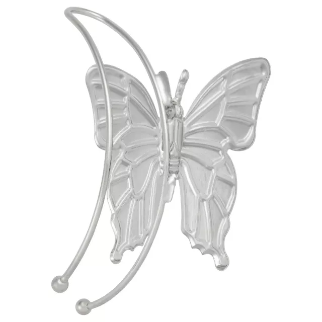 Butterfly Silver-Tone Ear Cuff at Spencer's