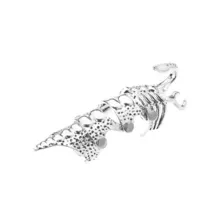 Scorpion Silver-Tone Finger Armor at Spencer's