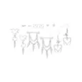 Multi-Pack Spiked Loved Mixed Earrings - 6 Pair at Spencer's