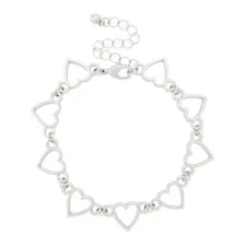 Multi-Pack Heart Spike Barb Chain Bracelets - 4 Pack at Spencer's
