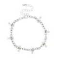 Multi-Pack Heart Spike Barb Chain Bracelets - 4 Pack at Spencer's