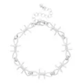 Multi-Pack Heart Spike Barb Chain Bracelets - 4 Pack at Spencer's