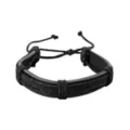 Multi-Pack Skull Sword Cord Cuff Bracelets - 3 Pack at Spencer's